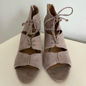 Franco Sarto Lace Up Heels